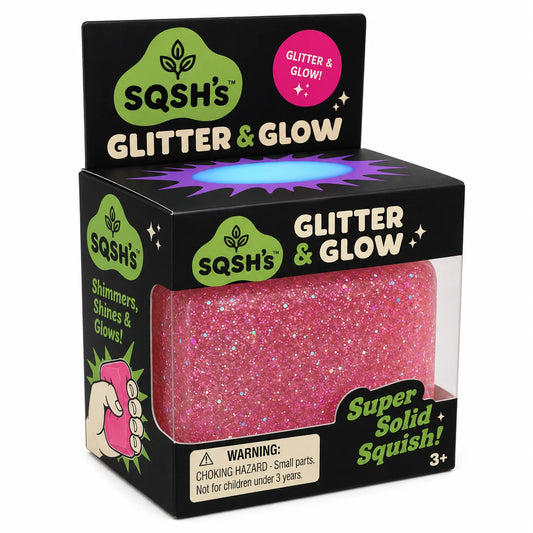 SQSH's Glitter & Glow Squishy