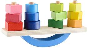 Wooden Stacking Stones